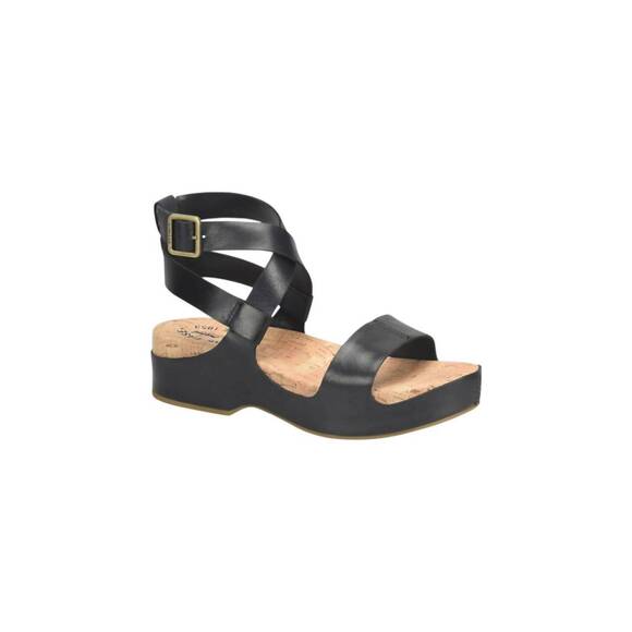 NEW KORK-EASE women's yadira sandals in black